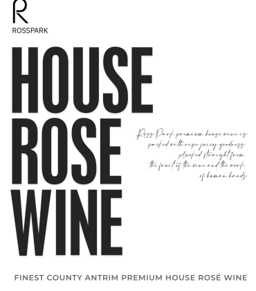 Bottle of House Rosé